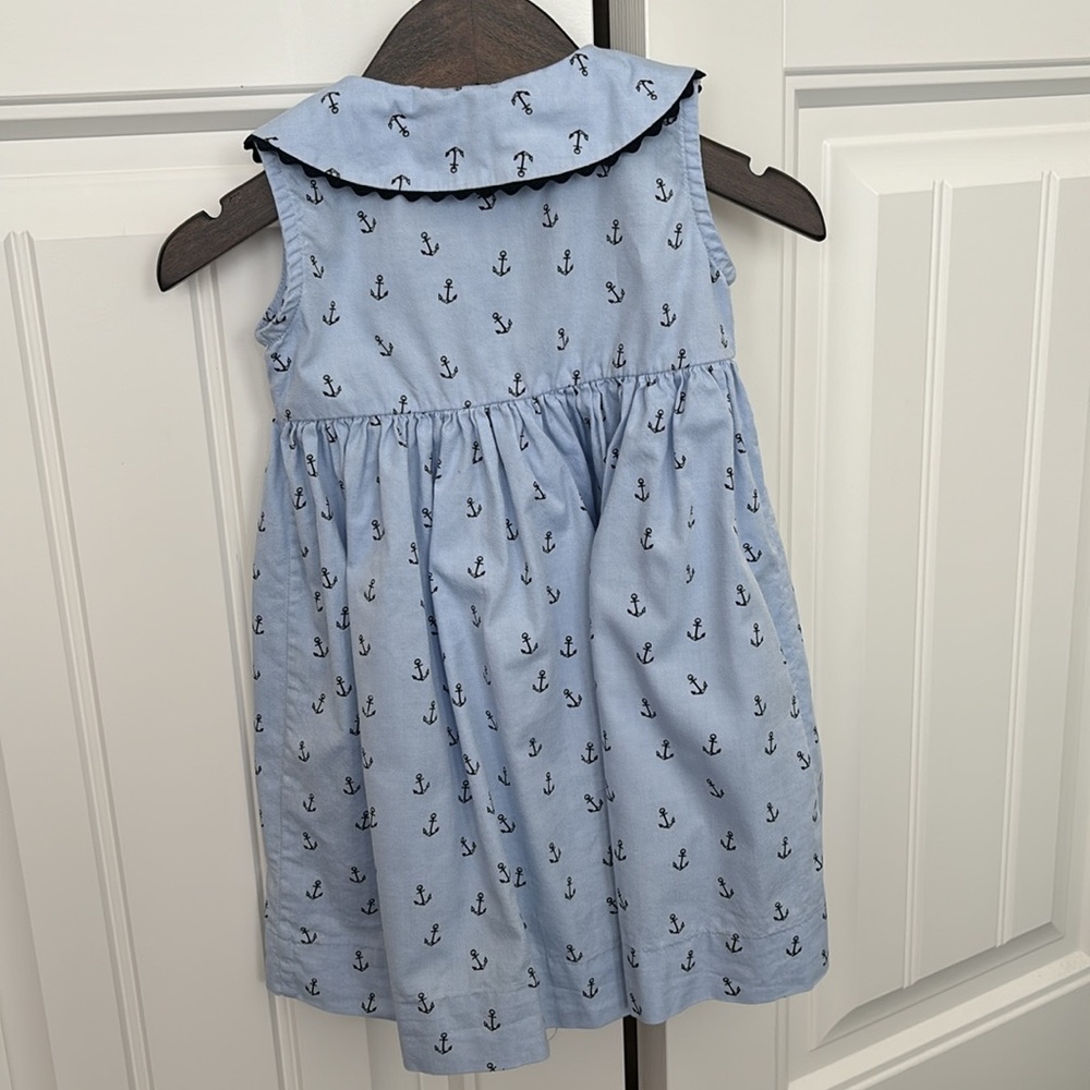 Rachel Riley Anchor Button Front Dress - Picture 4 of 12